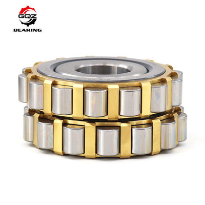 GQZ NU1014ECP Single Row Cylindrical Roller Bearing 70mm Bore EC Optimized Design Solid Brass Cage Industrial Rolling Bearing