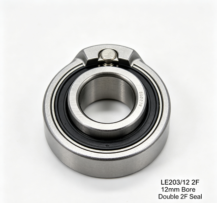 LE203/12 2F Eccentric Lock Collar Outer Spherical Insert Ball Bearing