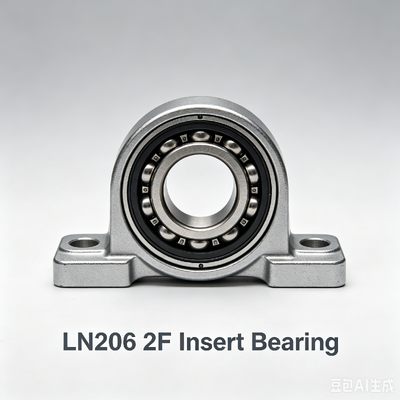 LN206 2F Double Seal Insert Ball Bearing 30mm Bore