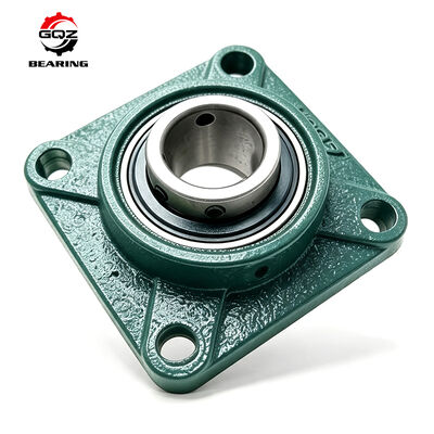 LKF205-2F Square 4-Bolt Flange Bearing Unit, Taper Bore + H2305 Sleeve, Double 2F Anti-Mud Seals