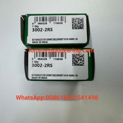 Genuine INA 3002-2RS Double Row Angular Contact Ball bearing