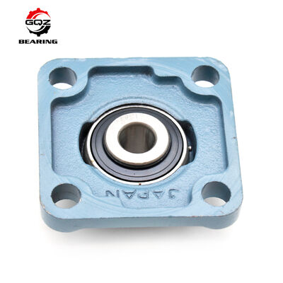 LEF218-2F 4-Bolt Flange Bearing, Eccentric Lock, Double 2F Mud-Proof Seals