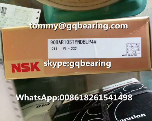 NSK 90BAR10STYNDBLP4A Light Preload Thrust Angular Contact Ball Bearing