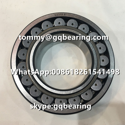 Chinese Manufacturing P4 Spherical Roller Bearing 22211E double row spherical roller bearing 55*100*25