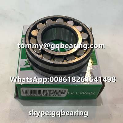 USA Original Brass Cage ROLLWAY 22205 GMEX W33 Spherical Roller Bearing