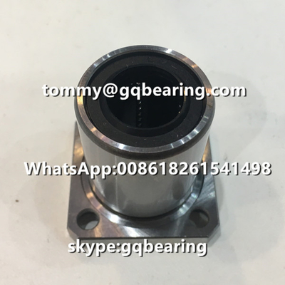 Gcr15 steel LMK16UU Square type Rubber Sealed Flange Linear Ball Bearing