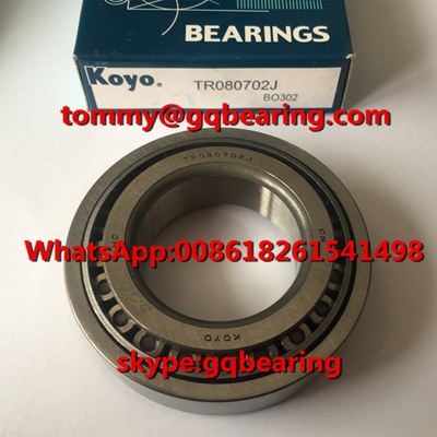 Gcr15 steel Material Koyo TR080702J Tapered  Roller Bearing For TR080702J/1D Toyota Vios Gearbox Bearing