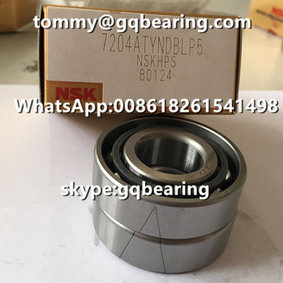 P5 Precision 30 degree contact angle NSK 7204ATYNDBLP5 Angular Contact Ball Bearing