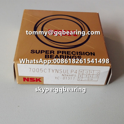 Single Universal NSK 7005CTYNSULP4 Angular Contact Ball Bearing 25*47*12mm