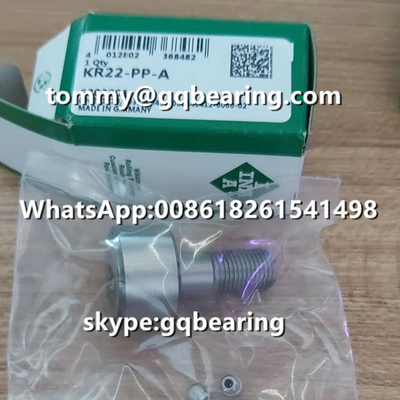 Gcr15 Steel Material INA KR22-PP Stud Type Track Roller Bearing KR22-PP-A Cam Follower Bearing