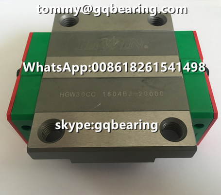 High Precision Heavy Load Type Hiwin HGW30CC HGW30CCZAC Linear Slide Bearing