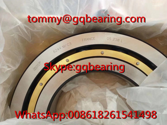 C3 Clearance SKF 6244 M/C3 Brass Caged Deep Groove Ball Bearing