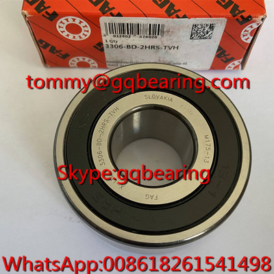 Japan Origin FAG 3801-B-2RSR-TVH-HLC Nylon Cage Double Row Angular Contact Ball Bearing