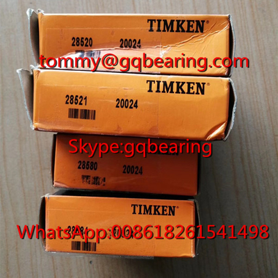 Gcr15 Steel Material TIMKEN 28580/28521 Inch Series Tapered Roller Bearing