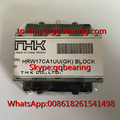 Gcr15 steel Material THK HRW17CA Linear Block HRW17CA1UU(GK) Precision Linear Guideway Slide Bearing