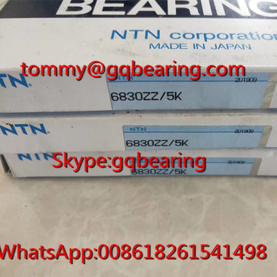 Gcr15 steel material NTN 6830ZZ Thin Wall Bearing 6830ZZ/5K Deep Groove Ball Bearing