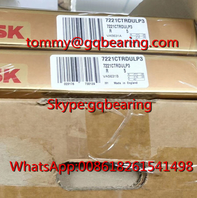 P3 Super Precision NSK 7221CTRDULP3 Single Row Angular Contact Ball Bearing 105*190*36mm