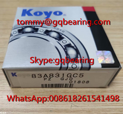 C5 Clearance Koyo 83A831GC5 Single Row Deep Groove Ball Bearing Gearbox Bearing