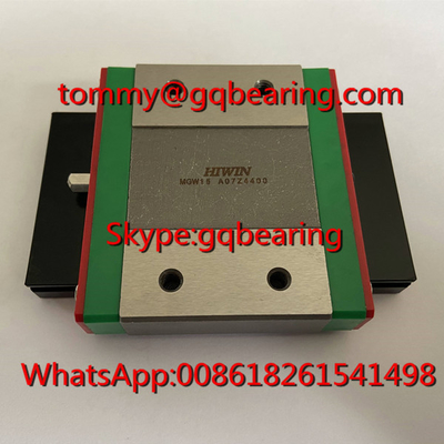 Stainless Steel HIWIN MGW5C Linear Block MGW5CZ0CM Linear Ball Bearing with Low Noise