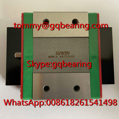 Stainless Steel HIWIN MGW5C Linear Block MGW5CZ0CM Linear Ball Bearing with Low Noise