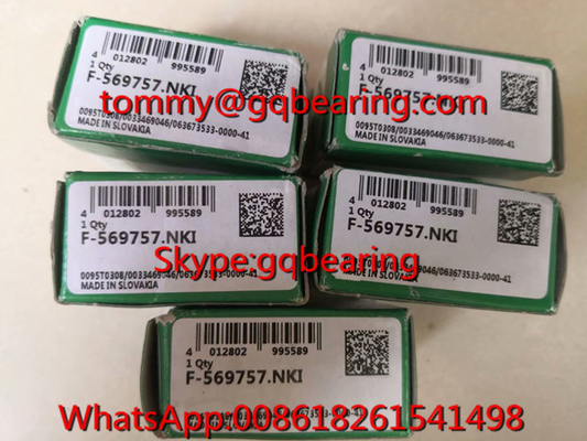 Gcr15 Steel Material INA F-569757.NKI Needle Roller Bearing 25x38x20mm