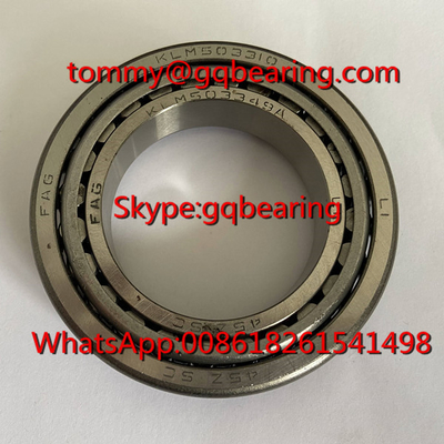 Gcr15 steel material FAG KLM503349/KLM503310 Automotive Tapered Roller Bearing