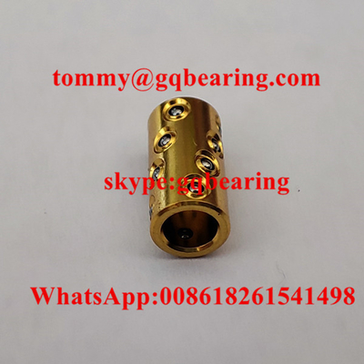 10mm Length Bronze BK3510A Ball Cage Bearing Linear Motion Bearings