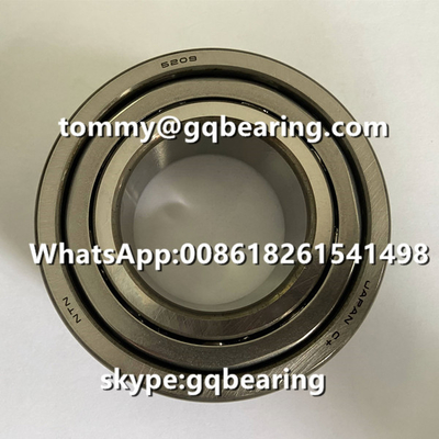 5209S Steel Cage Double Row Ball Bearing OD 85mm For CNC Machines