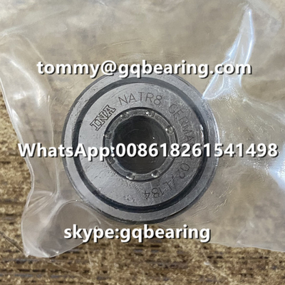 NATR8 Gcr15 Steel Yoke Roller Bearing With Axial Guidance