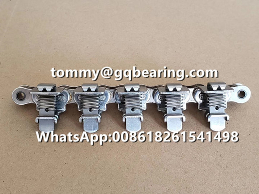 12.7mm Pitch SUS304 Stainless Steel Gripper Chain Vacuum Seal