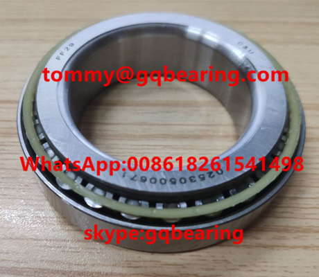 Gcr15 Nylon Cage 02530500671 Tapered Roller Bearing Thickness 20mm For Automotive