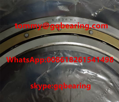 OD 250mm Brass Cage Deep Groove Ball Bearing 33mm Height Thin Wall Type