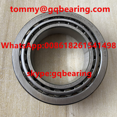 Gcr15 Steel Tapered Roller Bearing Impressed Steel Cage