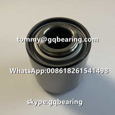 Chrome Steel Agricultural Machine Ball Bearing 5203KYY2 40 Mm Outer diameter