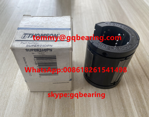 Open Type Plastic Linear Ball Bearing SUPER24OPN 38.1mm Bore linear motion ball bearing