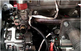 Engine  Adopting Kubota motors, with low noise, low vibra­tion and environmentally friendly design